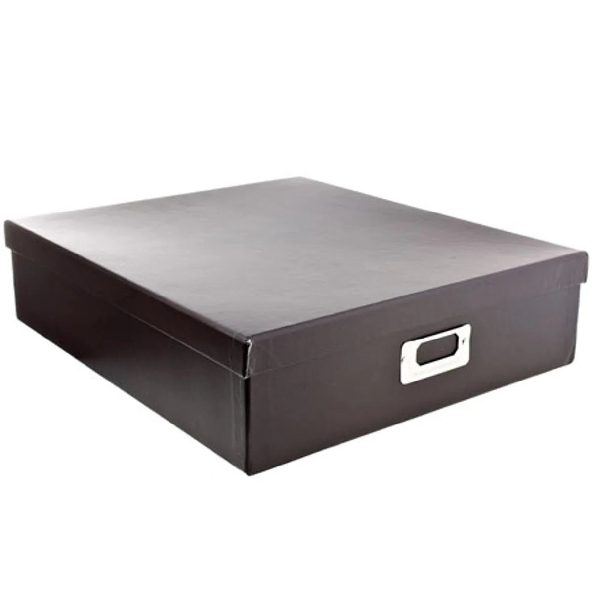 Pioneer Photo Albums Pioneer Photo Albums Archival Scrapbooking Storage Box 13.25"W x 14.75"L x 4"H Brown — product photo