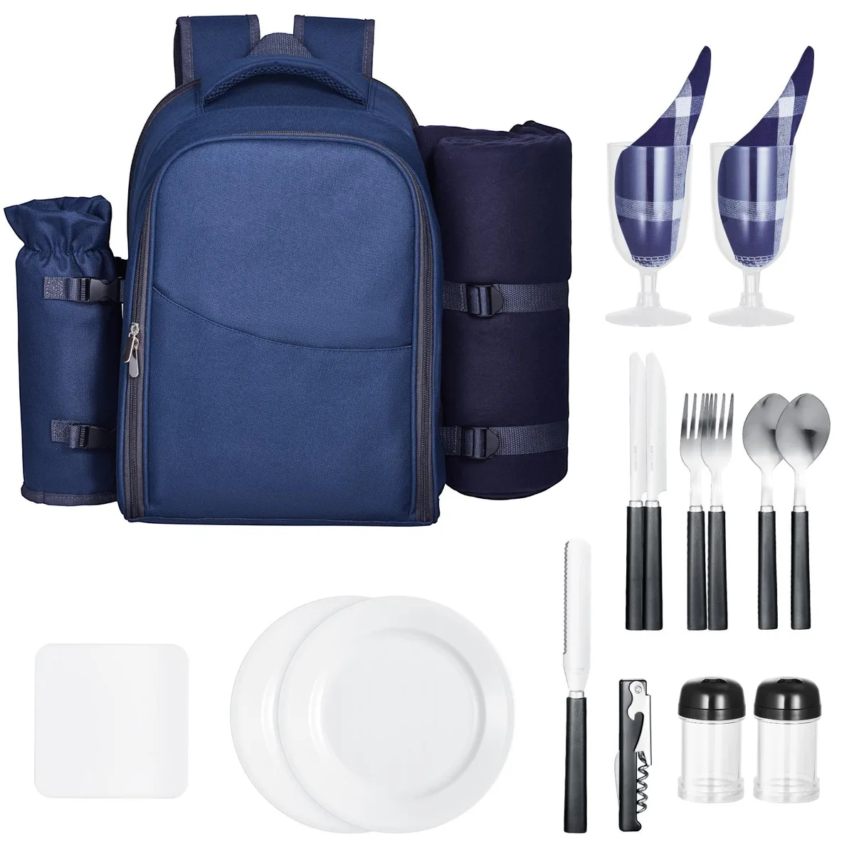 VEVOR VEVOR Picnic Backpack 20L Navy Blue TWPB-36114B2 — product photo
