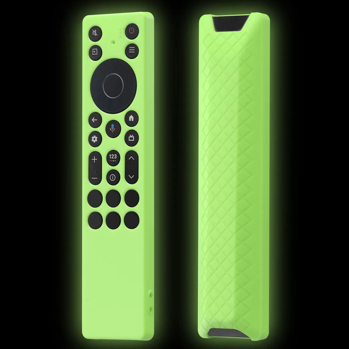  JCMOYUTY Silicone Case for RC813A RC923A Remote Glow Green — product photo