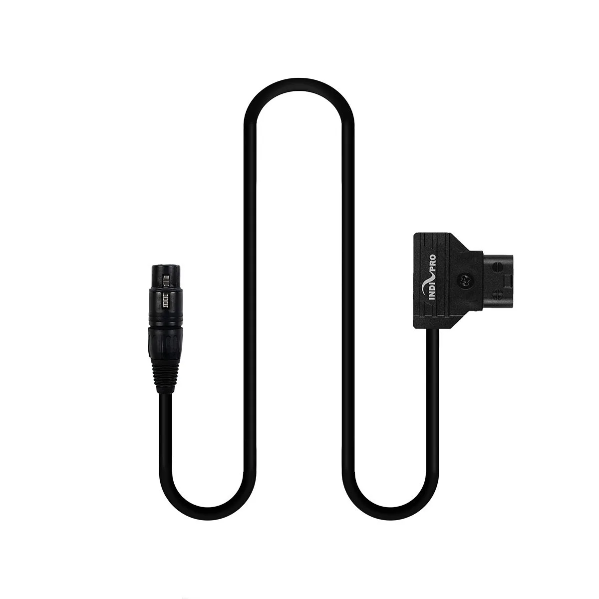 Indipro Indipro IP-XLR4PT D-Tap to 4-Pin XLR Female Cable 32" professional video device — product photo