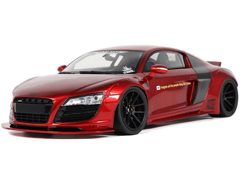 GT Spirit GT Spirit 2022 Audi R8 "LB Works" Red Metallic 1/18 hobby collectible — product photo
