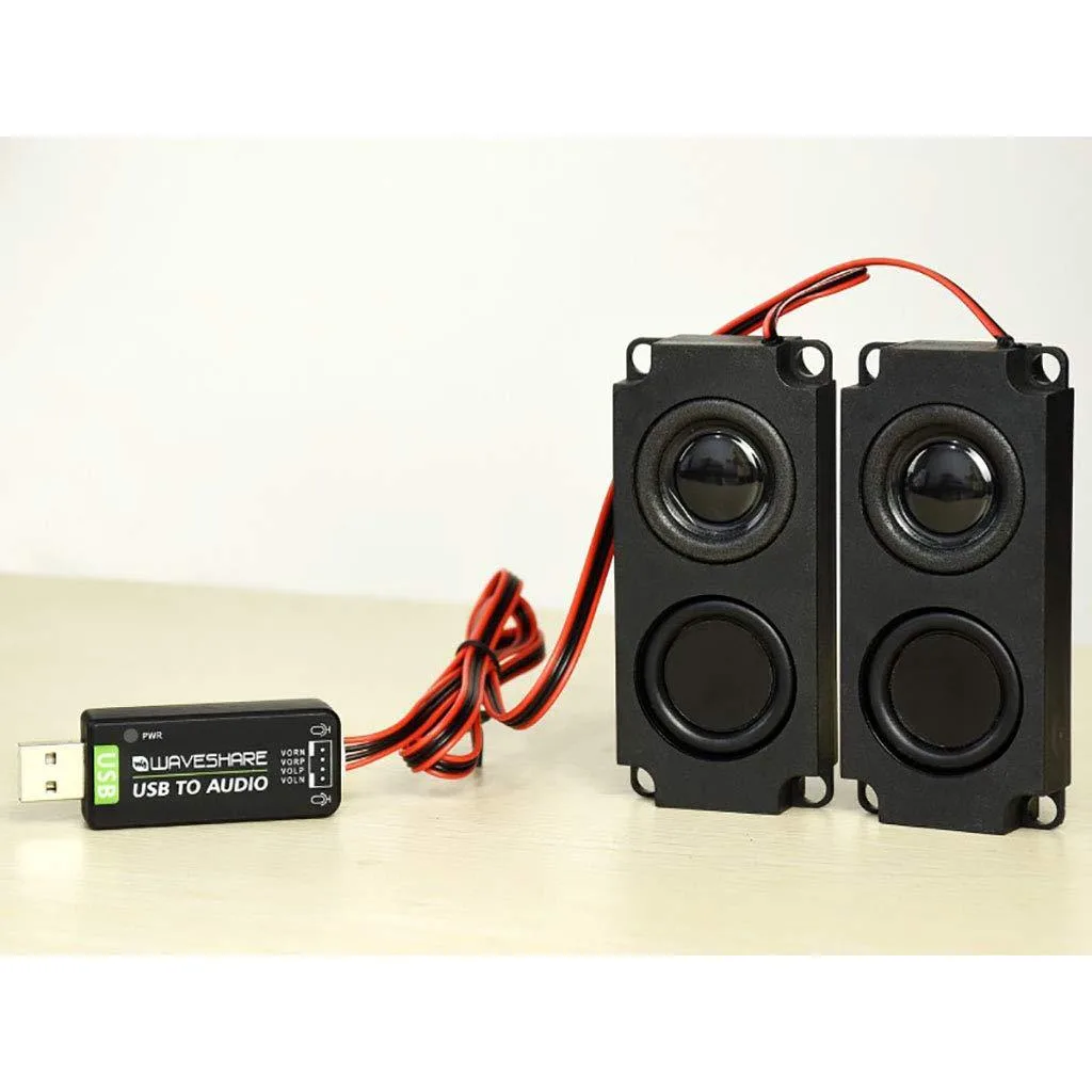 LORDWORLD LORDWORLD USB Sound Card with Speaker for Raspberry Pi Jetson Nano — product photo