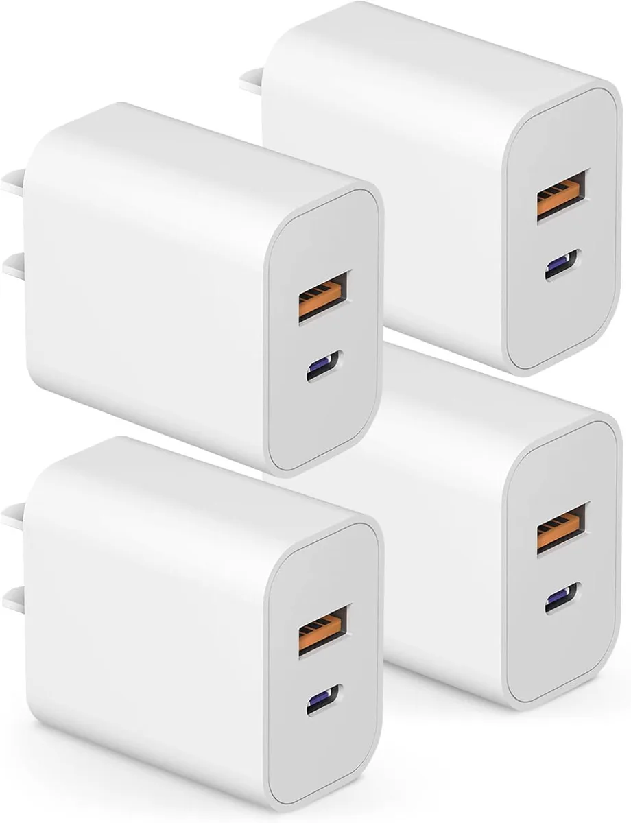 ONITOON ONITOON 4 Pack 20W USB C Wall Charger — product photo