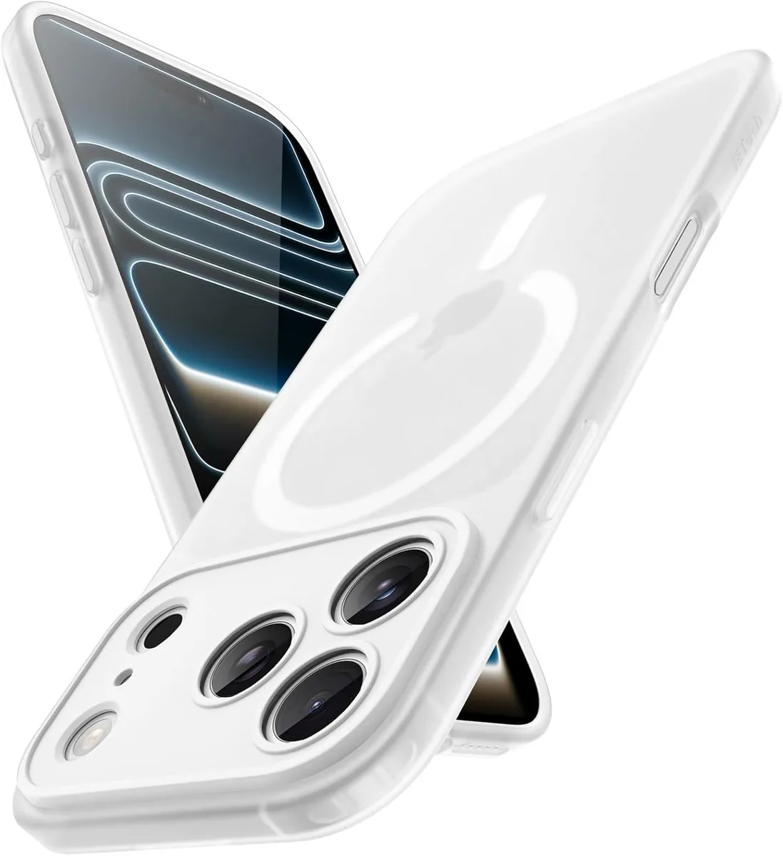 OMOTON OMOTON Matte Case iPhone 17 Pro Max 6.9-Inch Frosted Clear — product photo