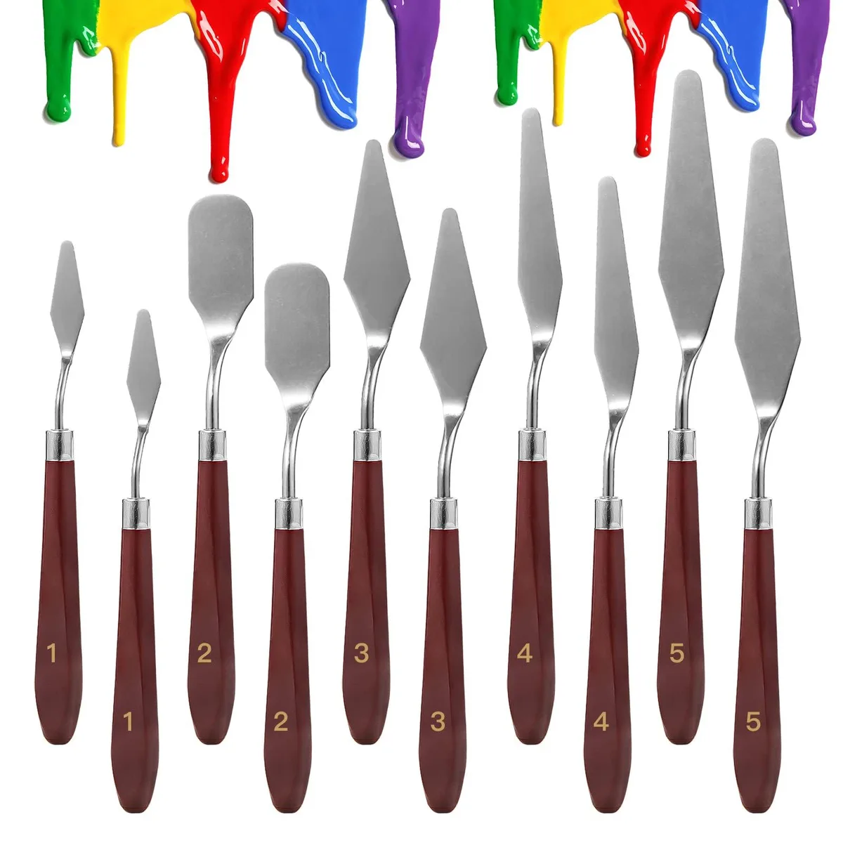  Avery PK0110 10-piece palette knife set fine art — product photo