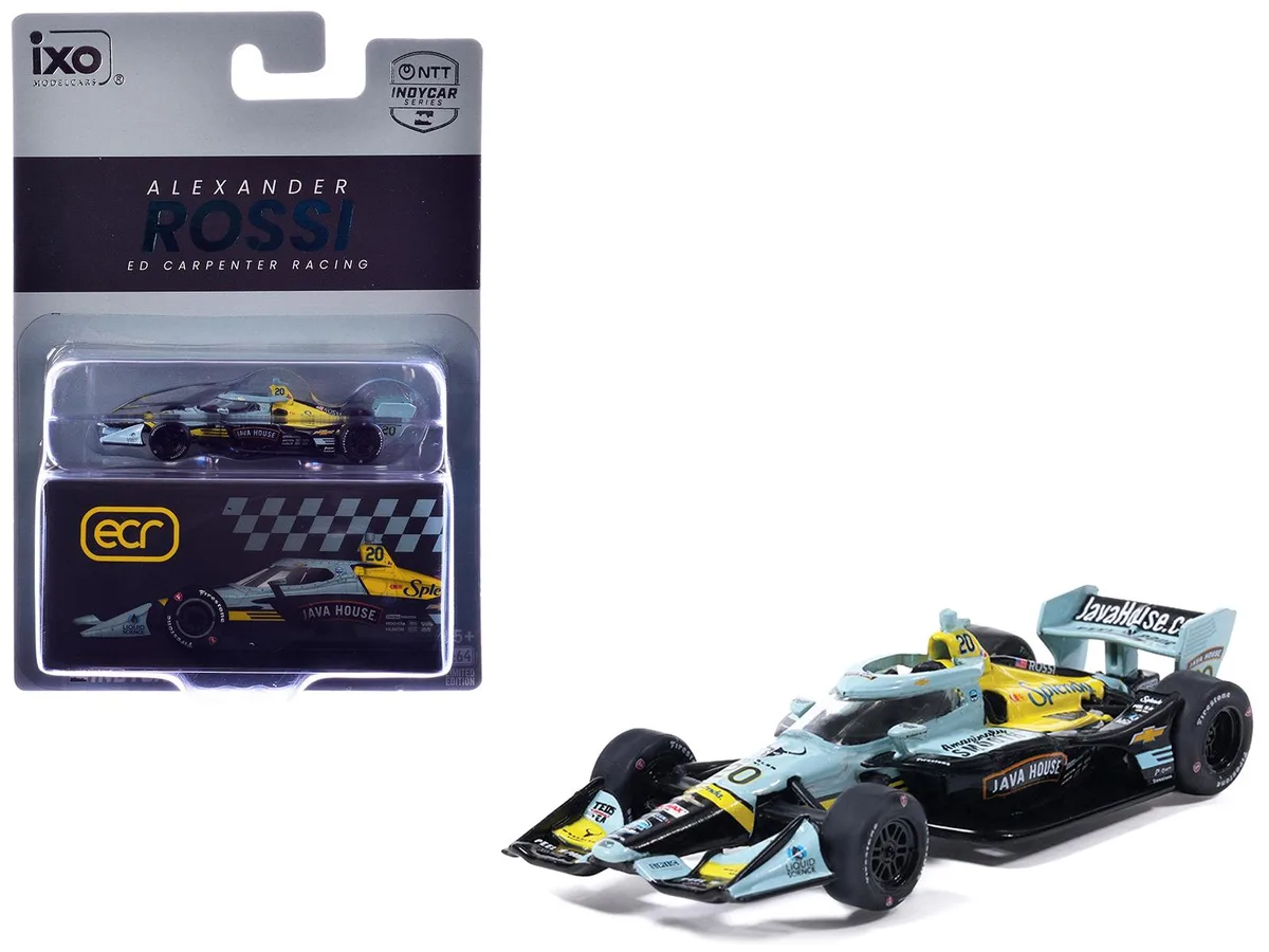 Ixo Models Ixo Models Dallara IndyCar #20 Java House Ed Carpenter Racing 2026 1/64 Diecast Hobby Collectible — product photo