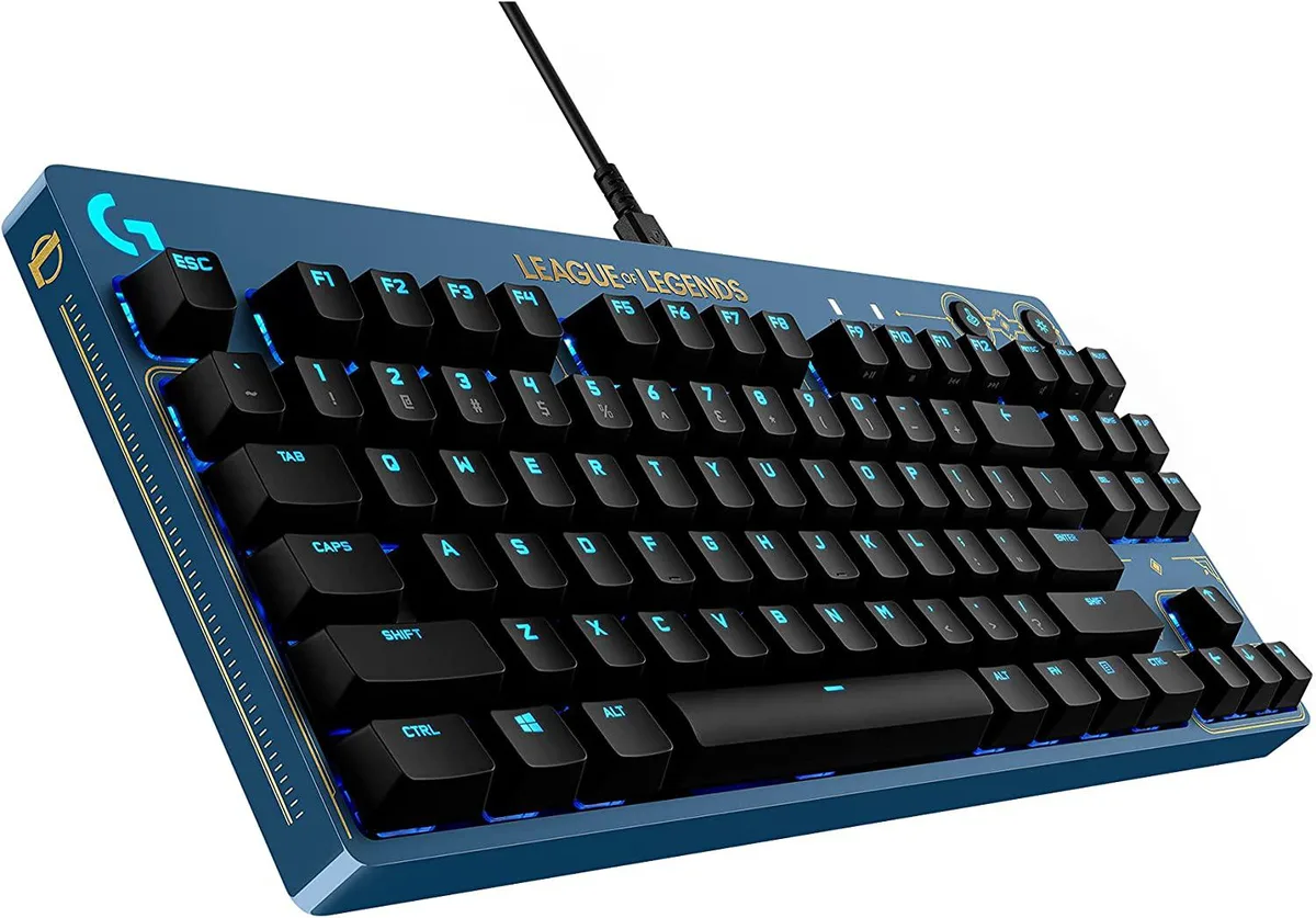 Logitech Logitech G PRO Mechanical Gaming Keyboard League of Legends Edition GX Brown Tenkeyless — product photo