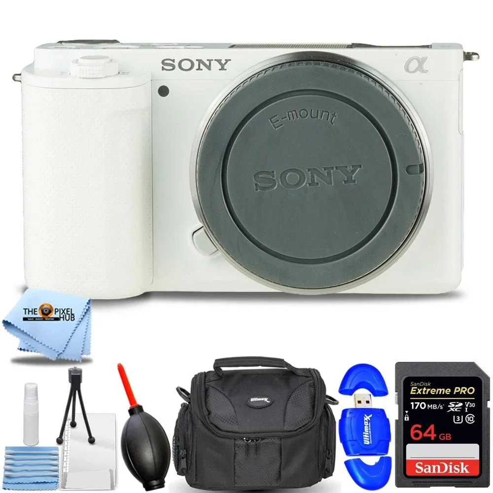 Sony Sony ZV-E10 White Body + 7-Piece Accessory Kit — product photo