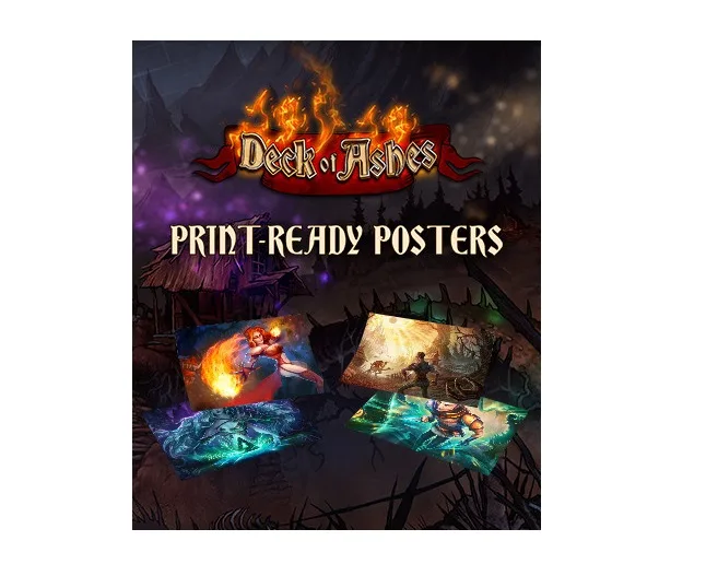 ESDigital Games ESDigital Games Deck of Ashes Print-Ready Posters downloadable game — product photo