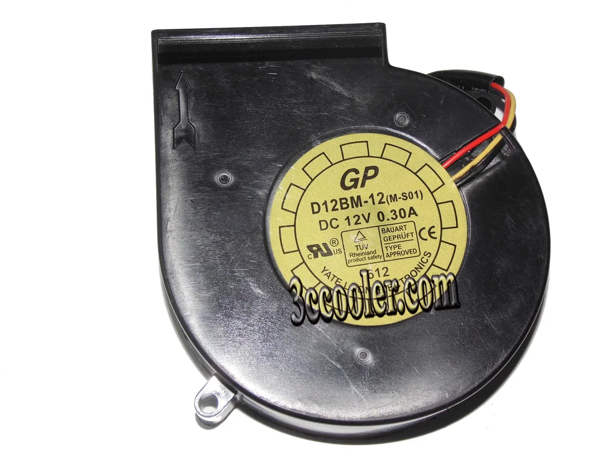 OEM Industries OEM Industries D12BM-12 100mm 12V 0.3A 3-pin blower CPU cooler — product photo