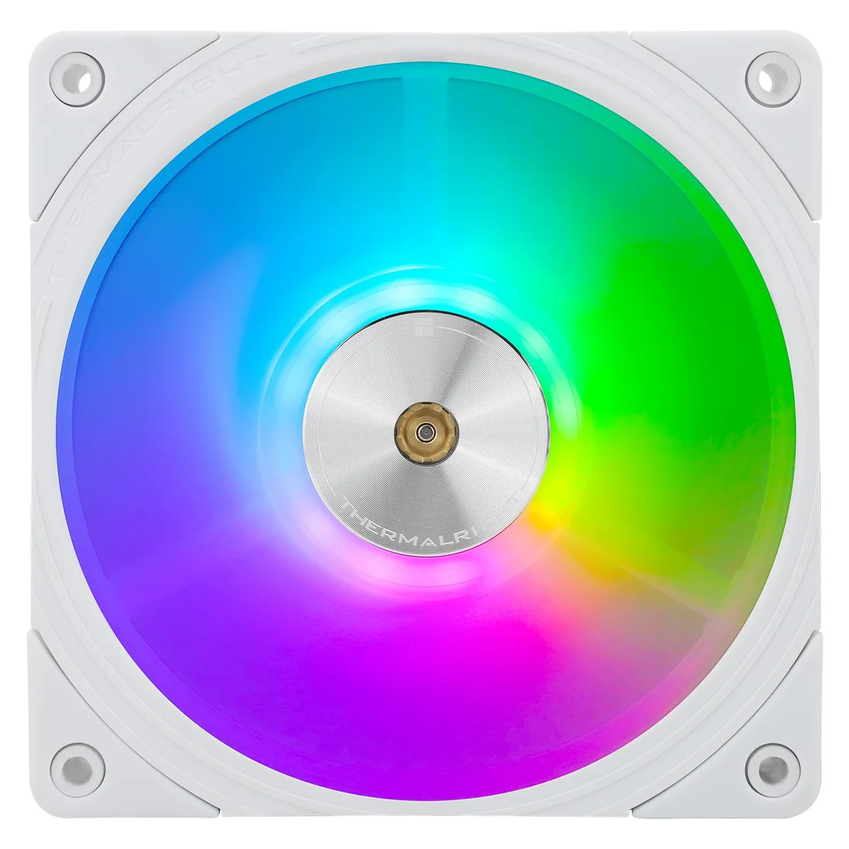 Corn Electronics Corn Electronics 120 mm PWM Case Fan White Addressable RGB 2150 RPM 69 CFM — product photo