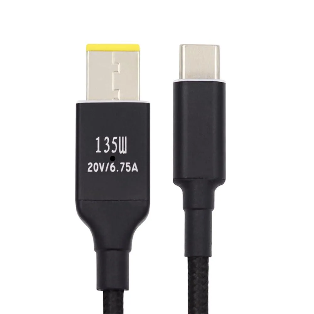 LORDWORLD LORDWORLD USB-C to DC 11.0×4.5mm 135W Cable for ThinkPad X1 Legion Y7000P — product photo
