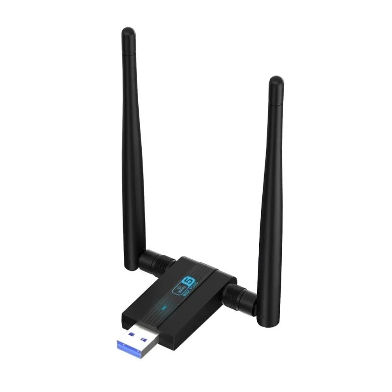 YINGHUA YINGHUA USB 3.0 Dual-Band 1300 Mbps Wi-Fi Adapter Drive-Free Version — product photo