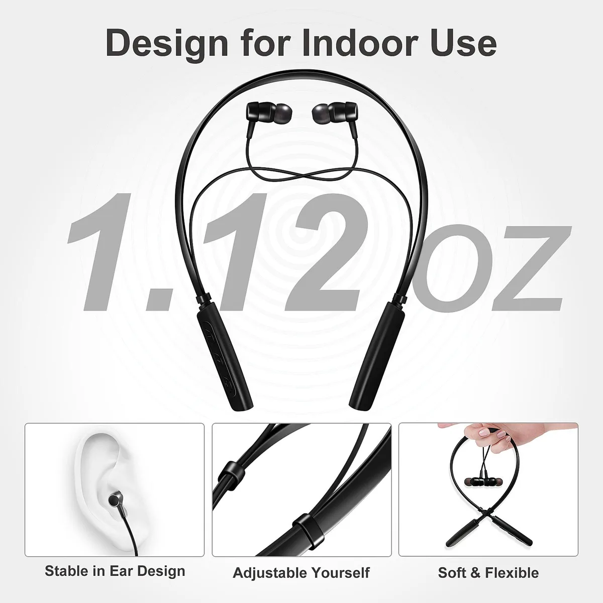 Jinghao Jinghao JH-TW40 Neckband Hearing Amplifier 80h 35dB 119dB 29dB 250-5000Hz Ear Care — product photo