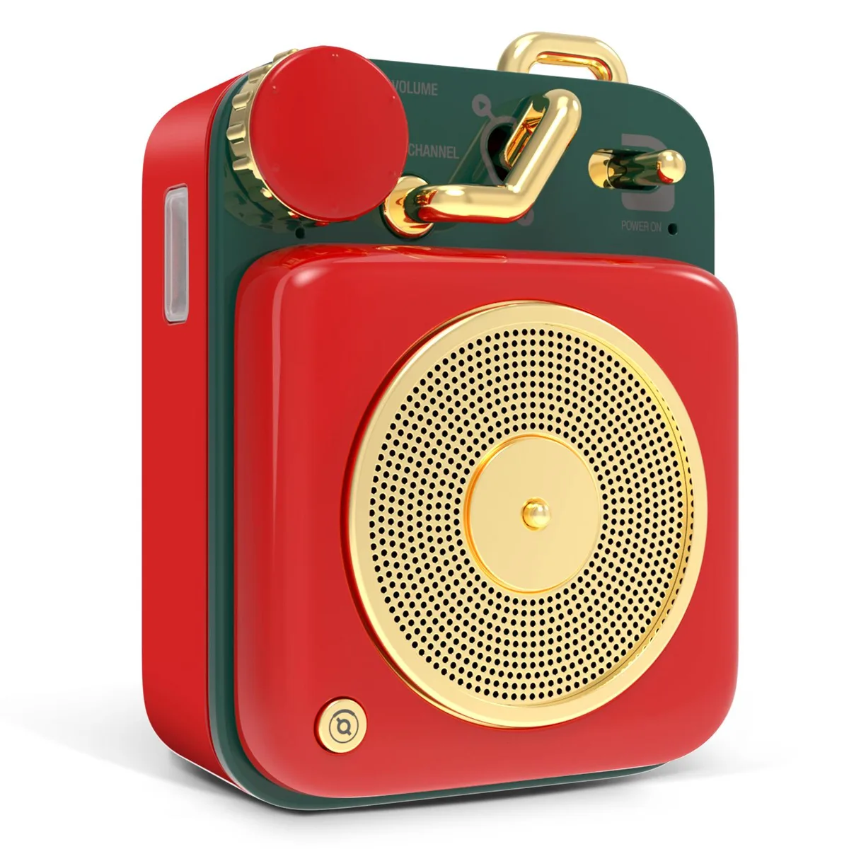Muzen Muzen Button Mini Bluetooth Speaker Red 5W 10h 33ft — product photo