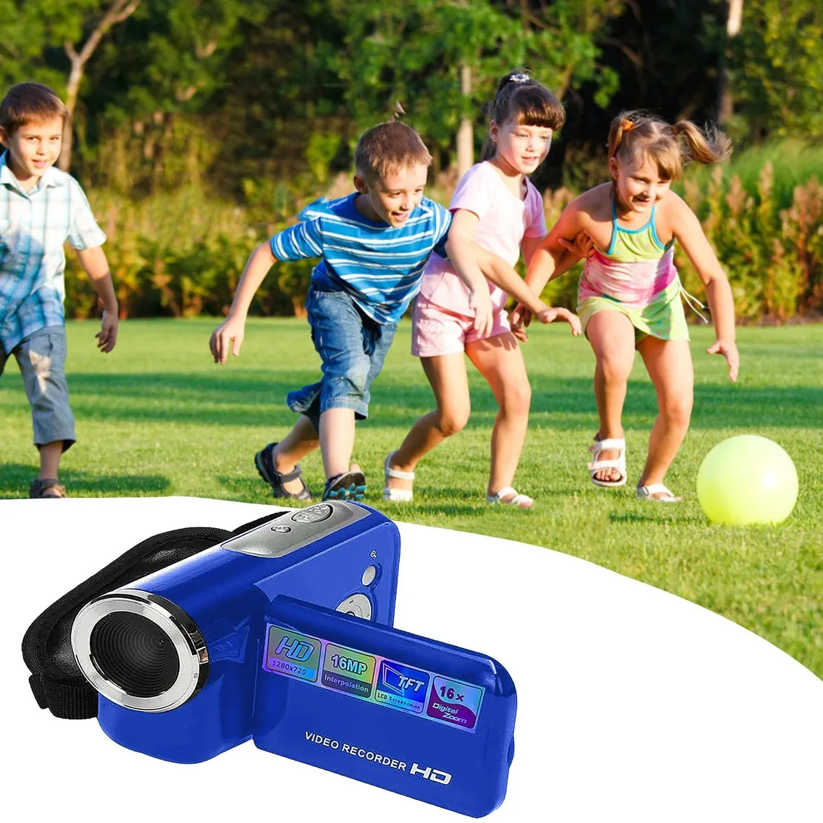 BOPORO BOPORO 16 Megapixel 2.0 Inch Point & Shoot Camera Blue — product photo
