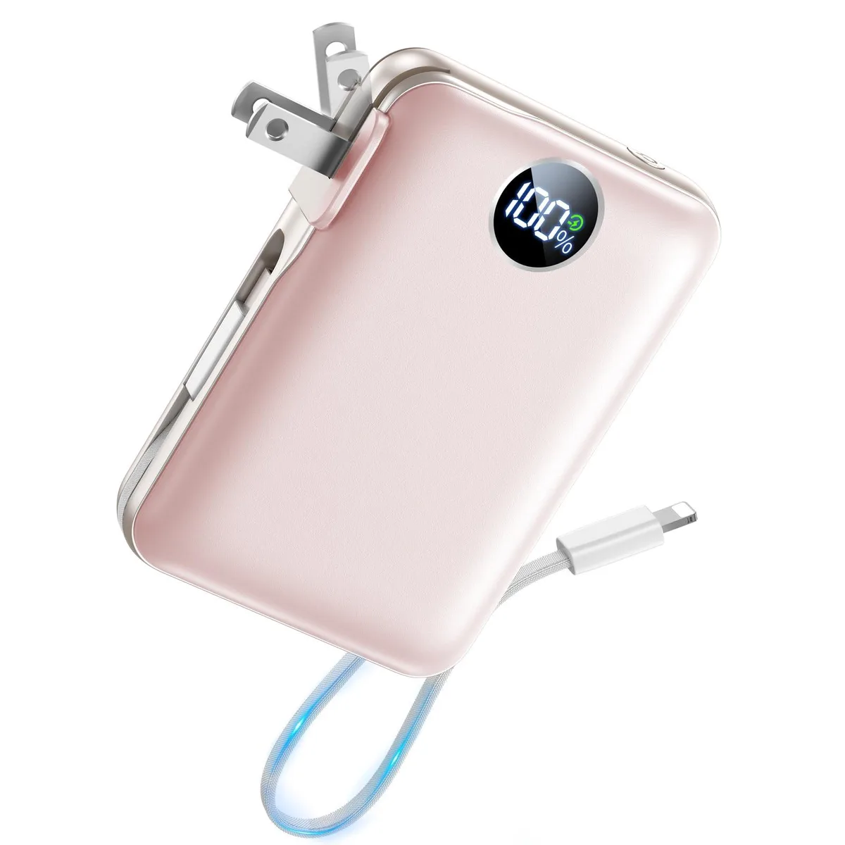  Sucrosey CP2 power bank 10000mAh 22.5W RoseGlod — product photo