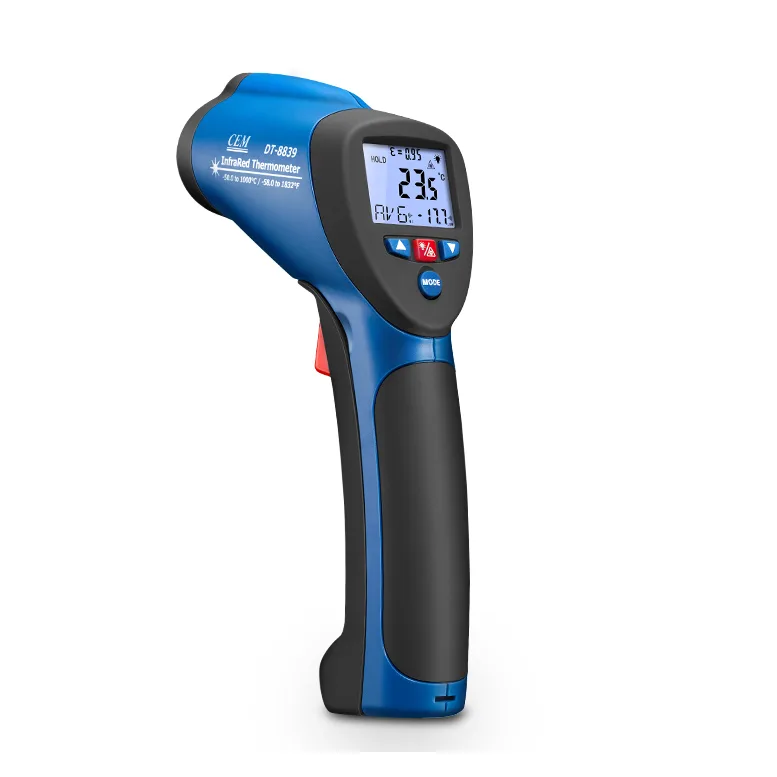 CEM CEM DT-8839 Infrared Thermometer 50:1 1000°C electrician tool — product photo