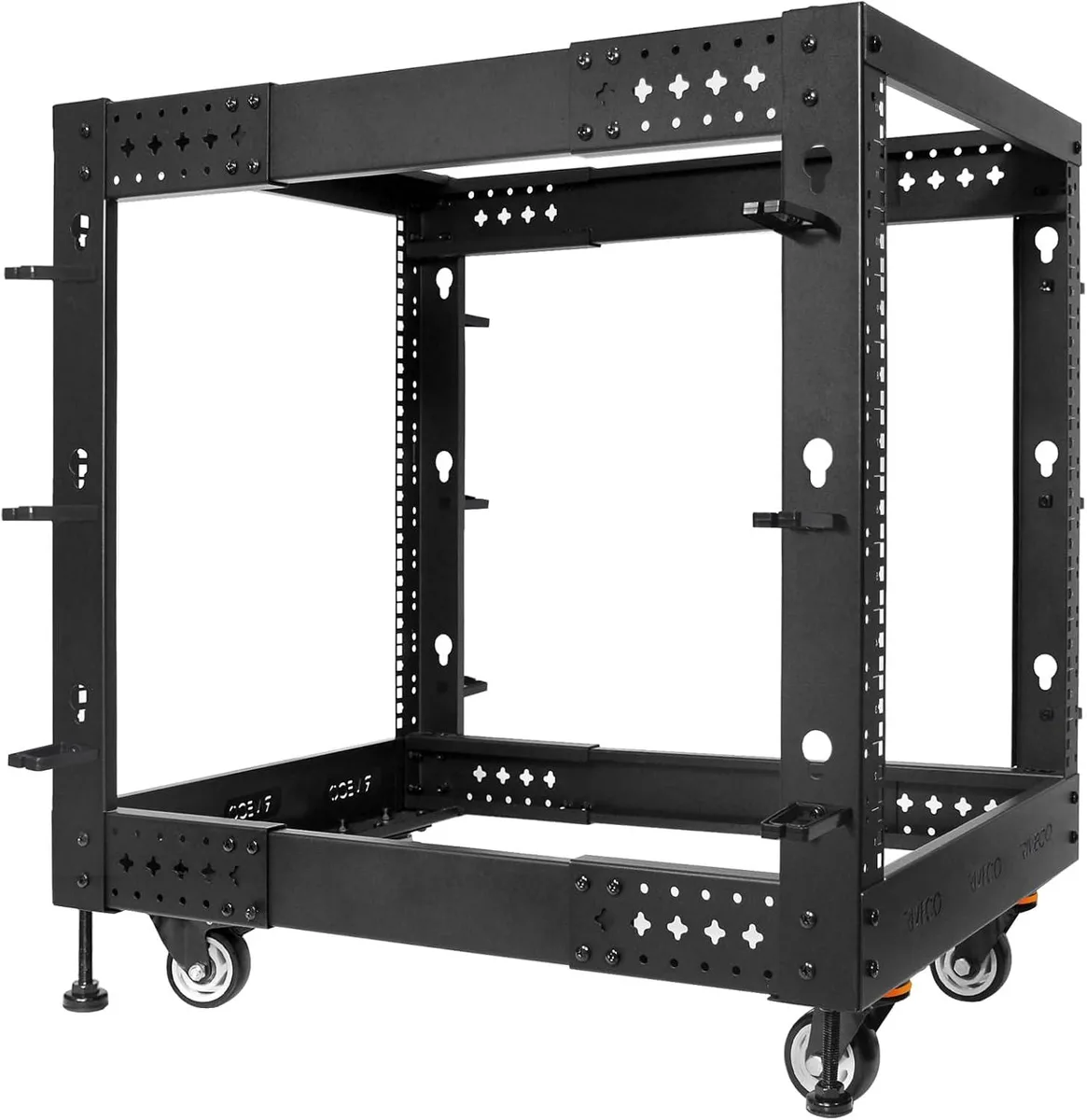 TAURKENAM TAURKENAM 12U 19" Open Frame Server Rack Adjustable Depth 20-30 1400 LBS — product photo
