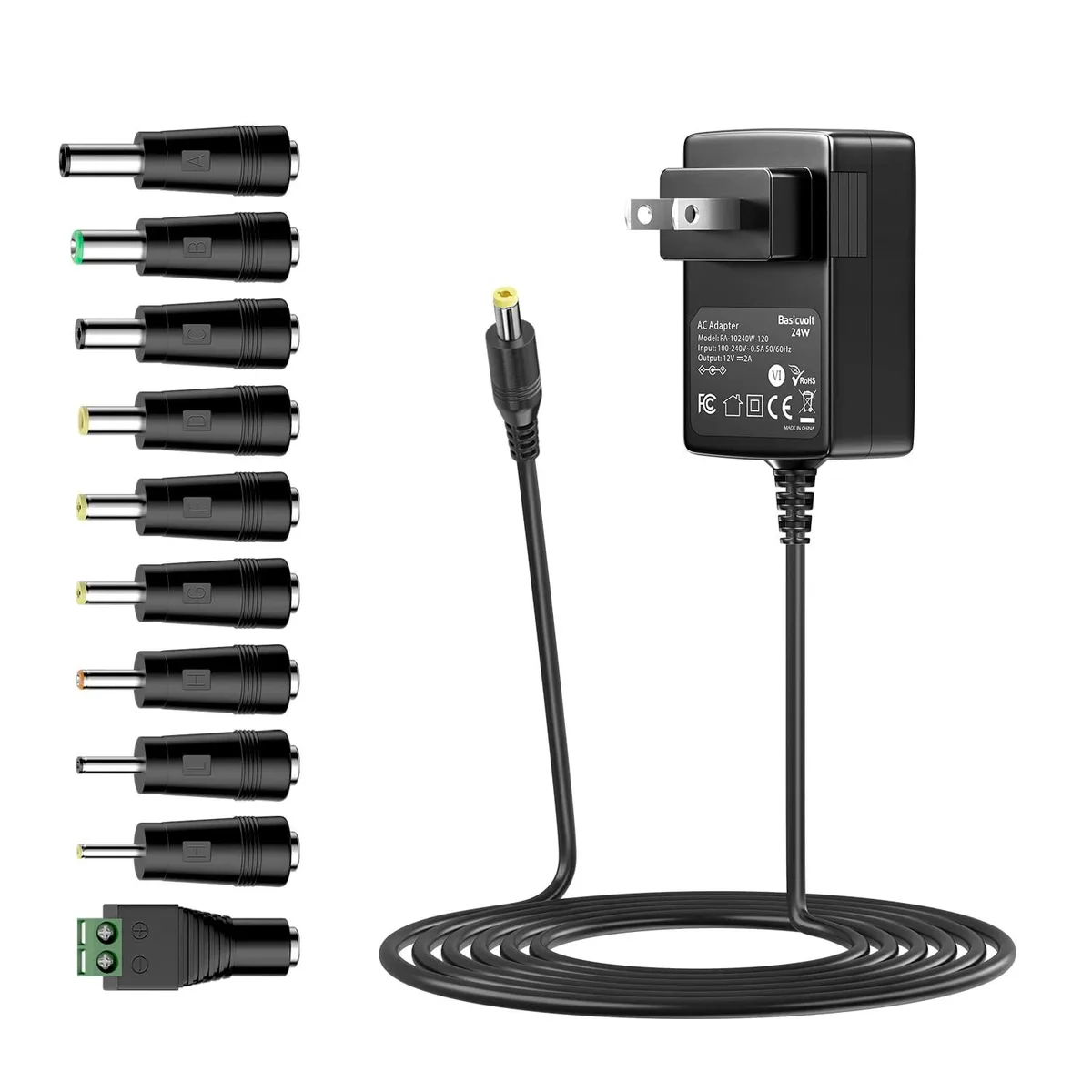  ASI PA-10240W-120 12V 2A 24W AC Adapter — product photo