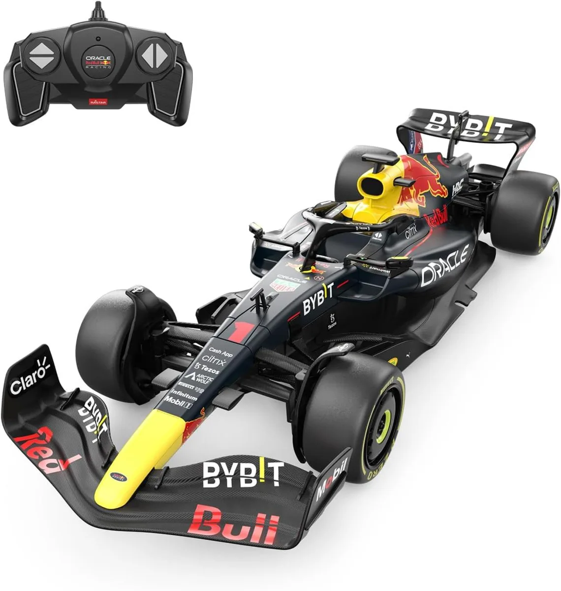 usbroway usbroway 1/18 Red Bull RB18 2022 Sergio Perez Dark Blue 2.4G RC Car — product photo