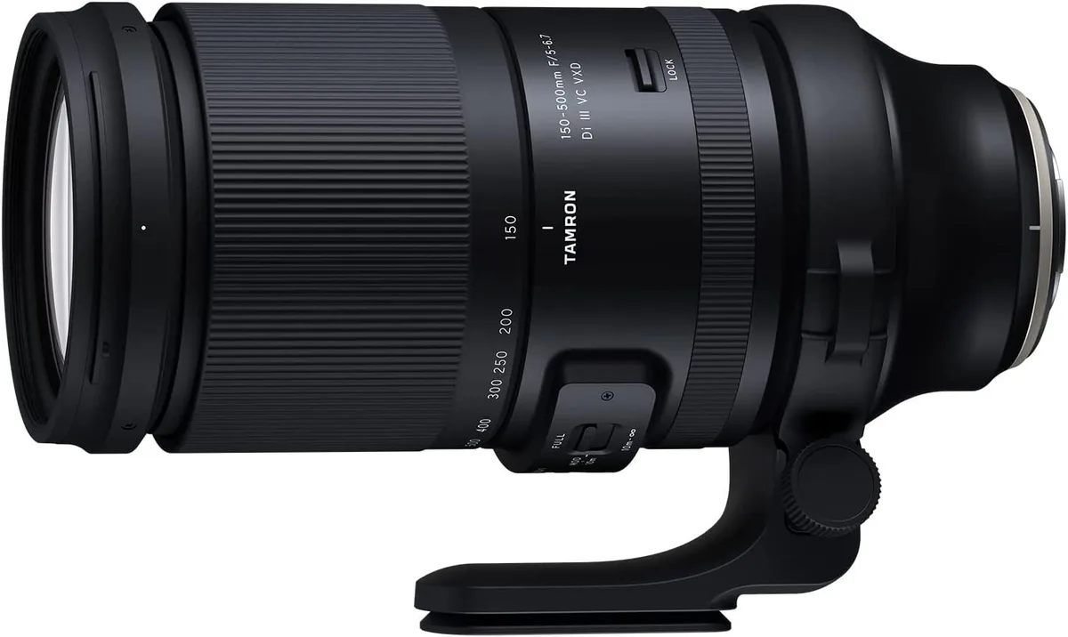 Tamron Tamron 150-500mm f/5-6.7 Di III VC VXD Fujifilm X-Mount camera lens — product photo