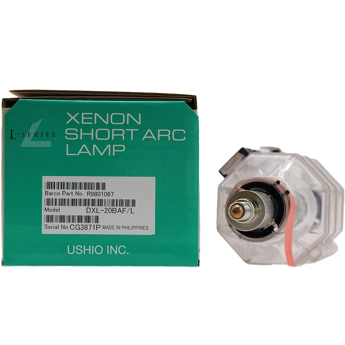 Jaspertronics Jaspertronics Galaxy 4K-32 HFR-LAMP 2000W 3200 Hour Xenon L Series Projector Lamp — product photo