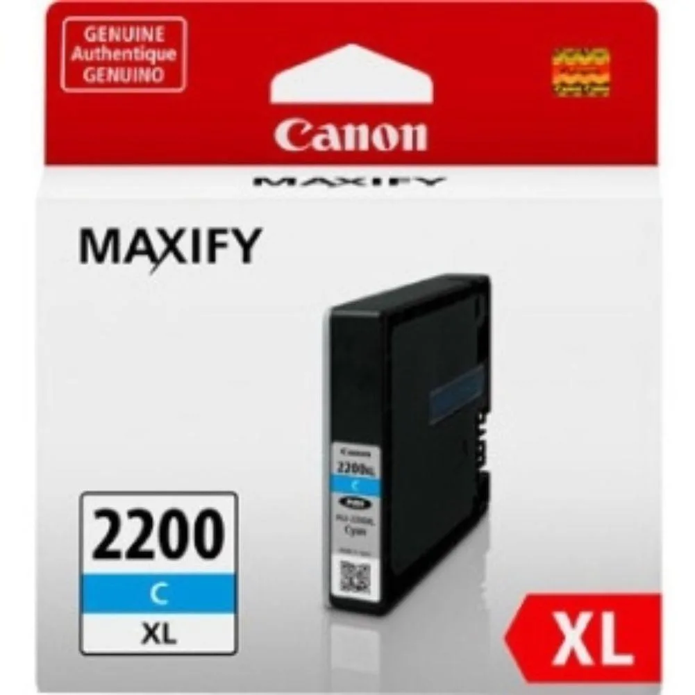 Canon Canon 9268B001 PGI-2200 XL Cyan Ink Cartridge (Genuine) — product photo