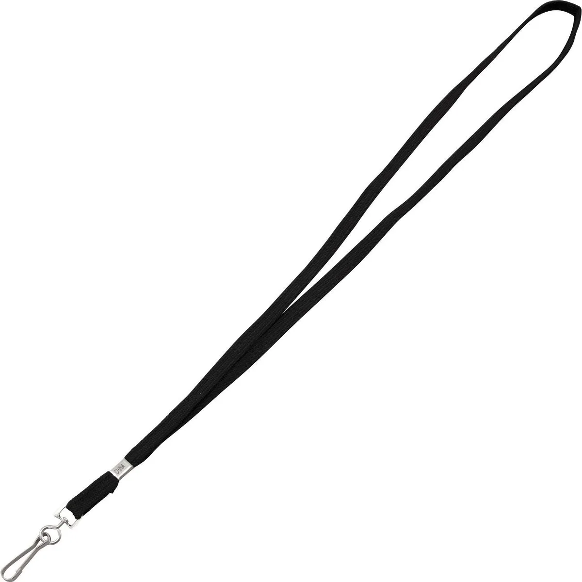 Advantus Advantus 97126 Metal Clasp Lanyard 36" Black 100/Box — product photo