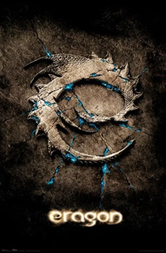 Eragon dragon poster print 22 by 34 inches on heavy stock paper