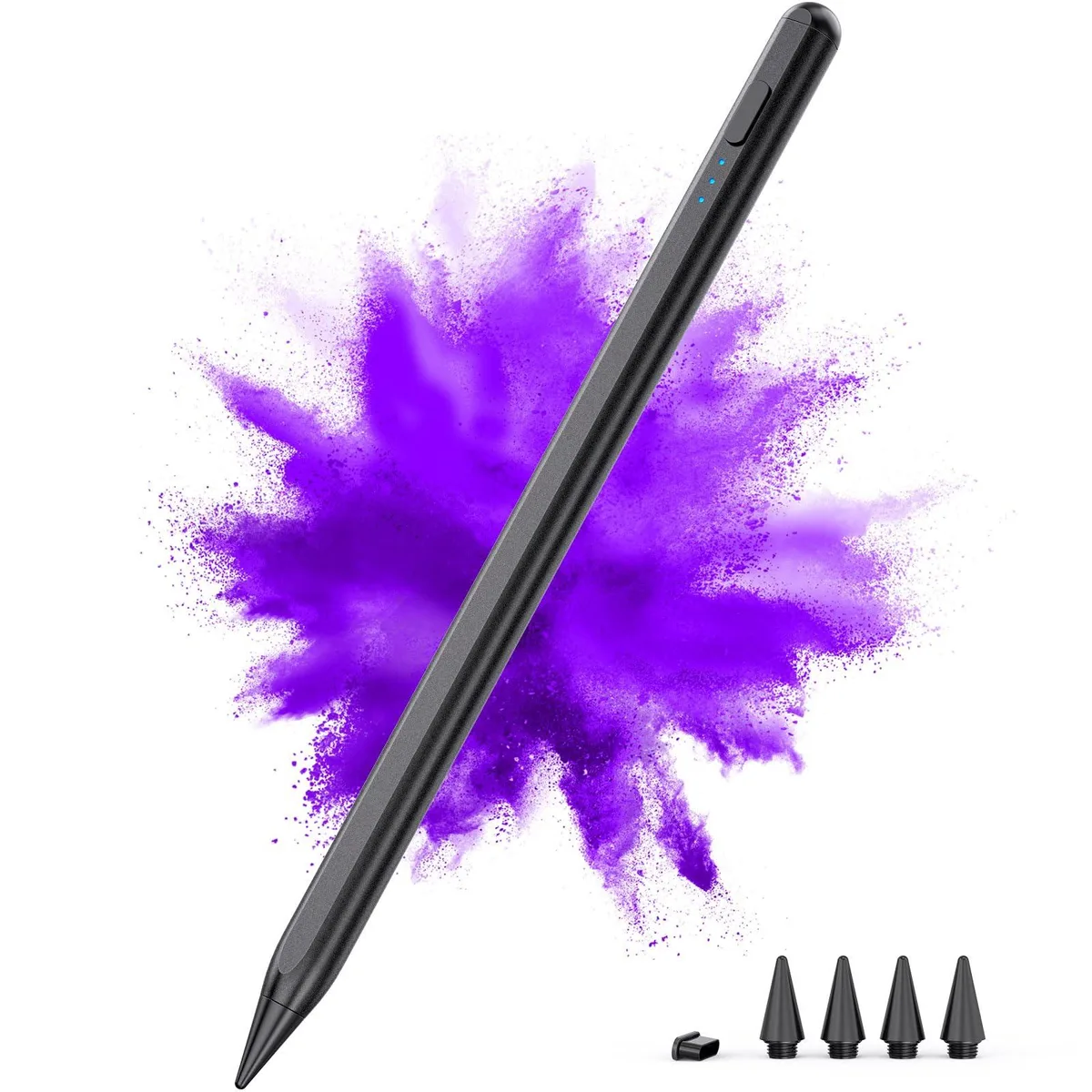  DEGGE Stylus Pen DG-Stylus-Black Black 15Mins Fast Charge 17.0in — product photo