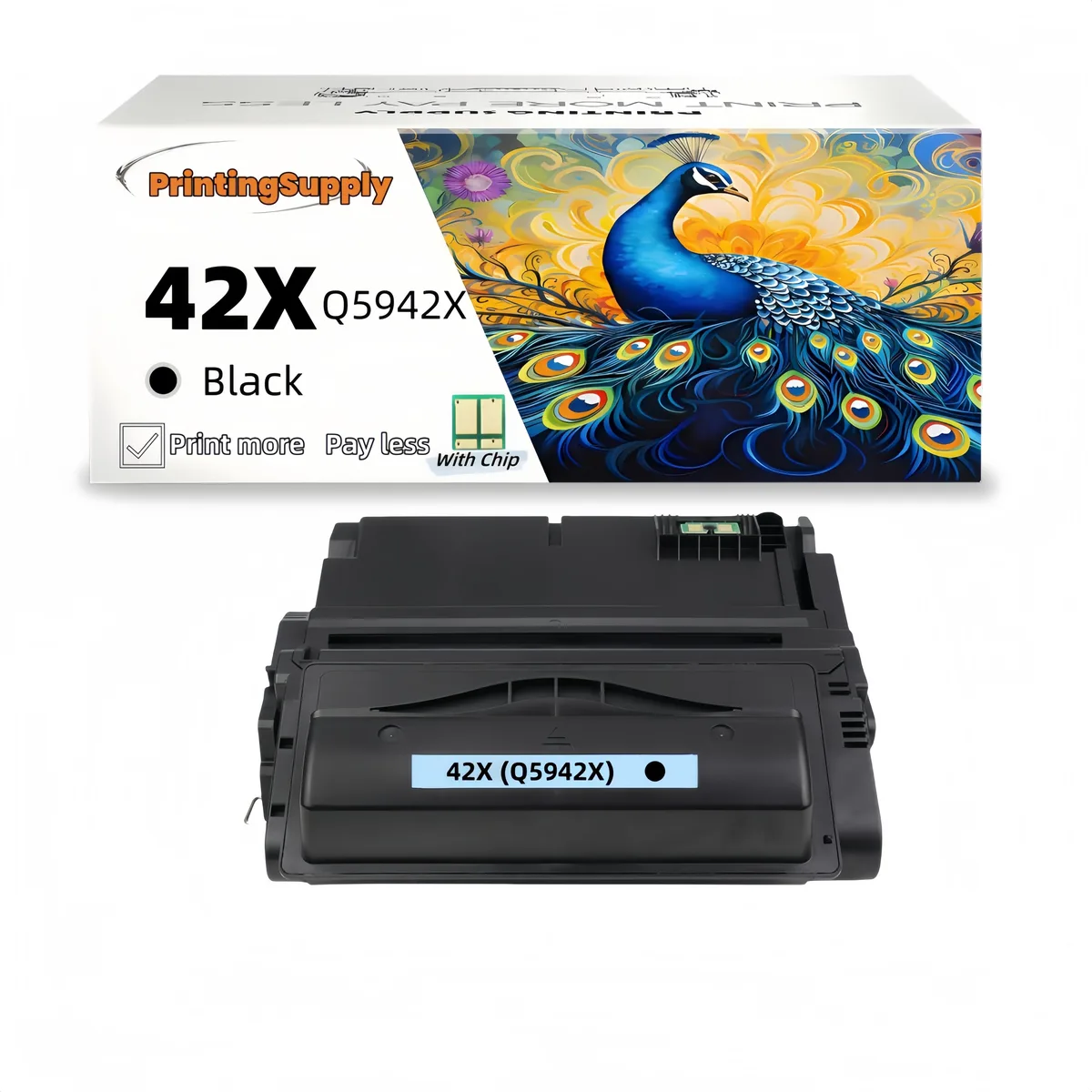 Aster Graphics Inc Aster Graphics Inc 42X Q5942X High Yield Toner Cartridge Black 20000 Pages — product photo