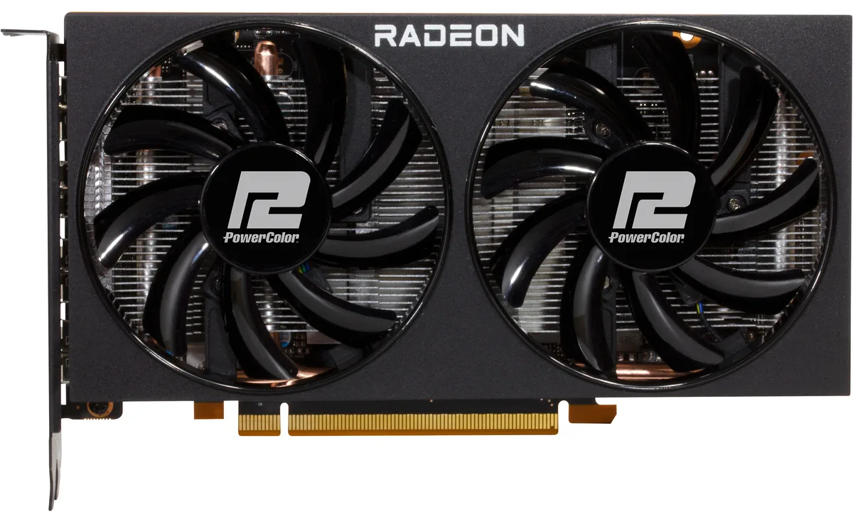 PowerColor PowerColor AXRX 6600 8GBD6-3DH Radeon RX 6600 graphics card — product photo