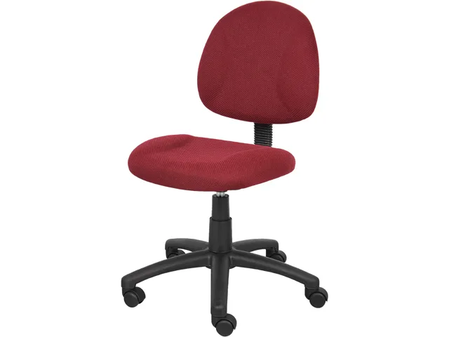 BOSS Office Products BOSS Office Products B315-BY Burgundy Task Chair office furniture — product photo