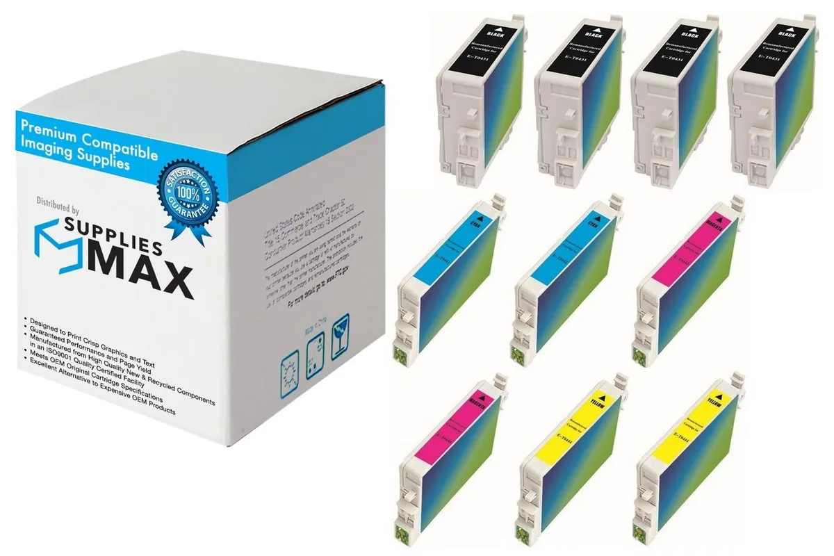 SuppliesMax SuppliesMax Epson T043120-4B2CS Inkjet Combo Pack 10 Cartridges 950 Pages — product photo