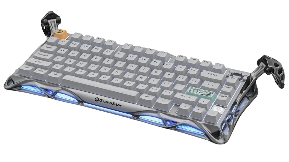 Vszerda Vszerda Mercury K1 Pro 75% Wireless Gaming Keyboard Gray — product photo