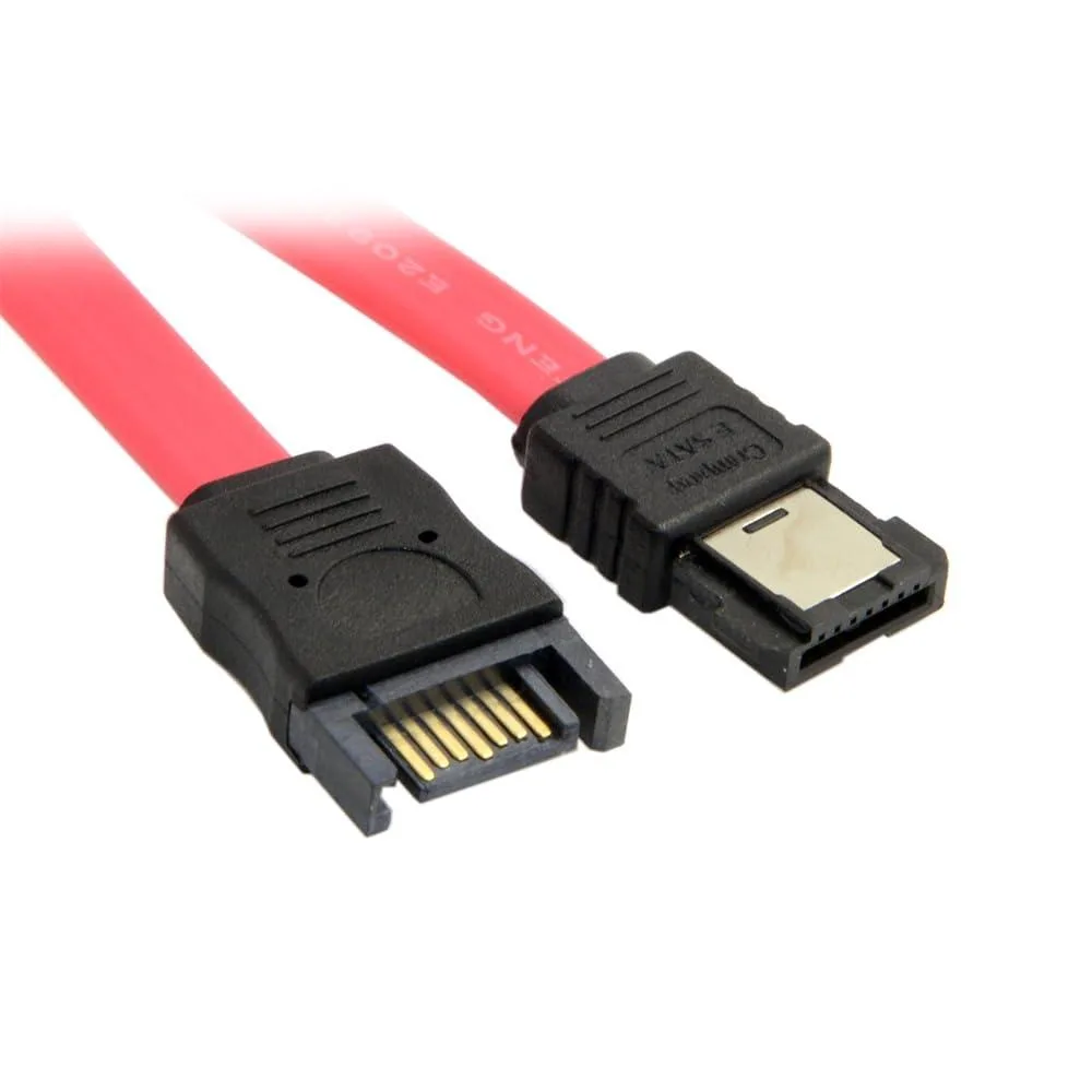 LORDWORLD LORDWORLD SATA 7P Male PS3 to ESATA 7P Female Extension Cable 50cm — product photo