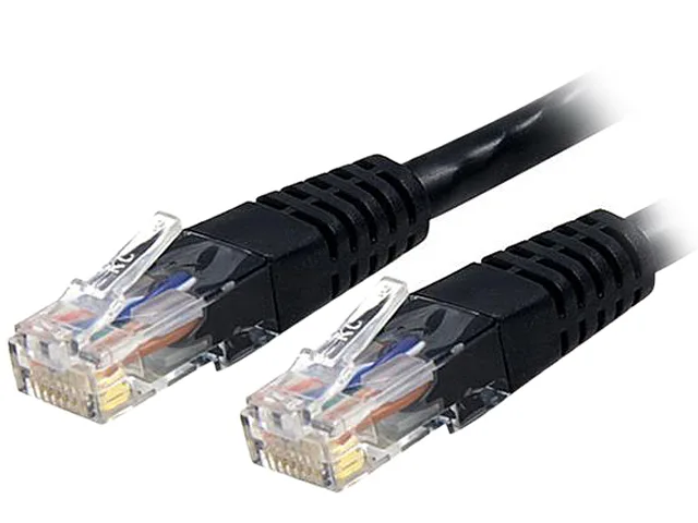 STARTECH STARTECH C6PATCH6BK10PK network ethernet cable 10 pack — product photo