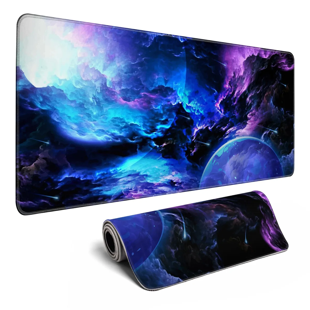 KEHIPI KEHIPI 231218-PlanetGalaxy XL mouse pad 31.5x11.8in — product photo