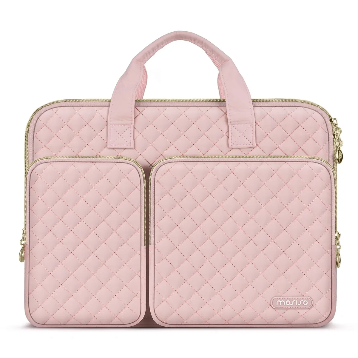  MOSISO 360 Protective Laptop Case 13.3 inch Pink — product photo