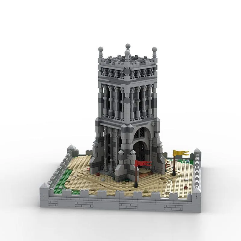 ZITIANYOUBUILD ZITIANYOUBUILD MOC-210048 Medieval Village Gothic Tower 1512PCS Building Blocks Set — product photo