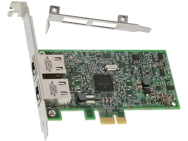 Broadcom Broadcom BCM95720A2003AC dual-port 1GBASE-T PCIe 2.0 x1 network card — product photo