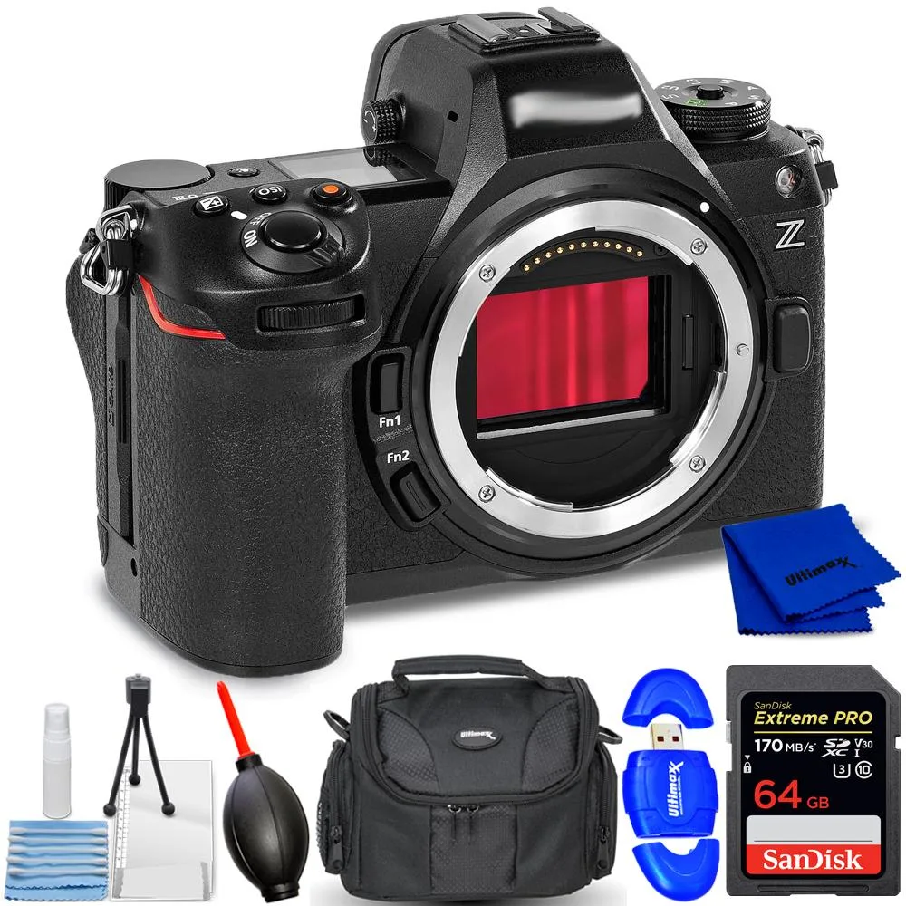 Nikon Global Nikon Z6 III compact mirrorless camera body 1890 7PC accessory bundle — product photo