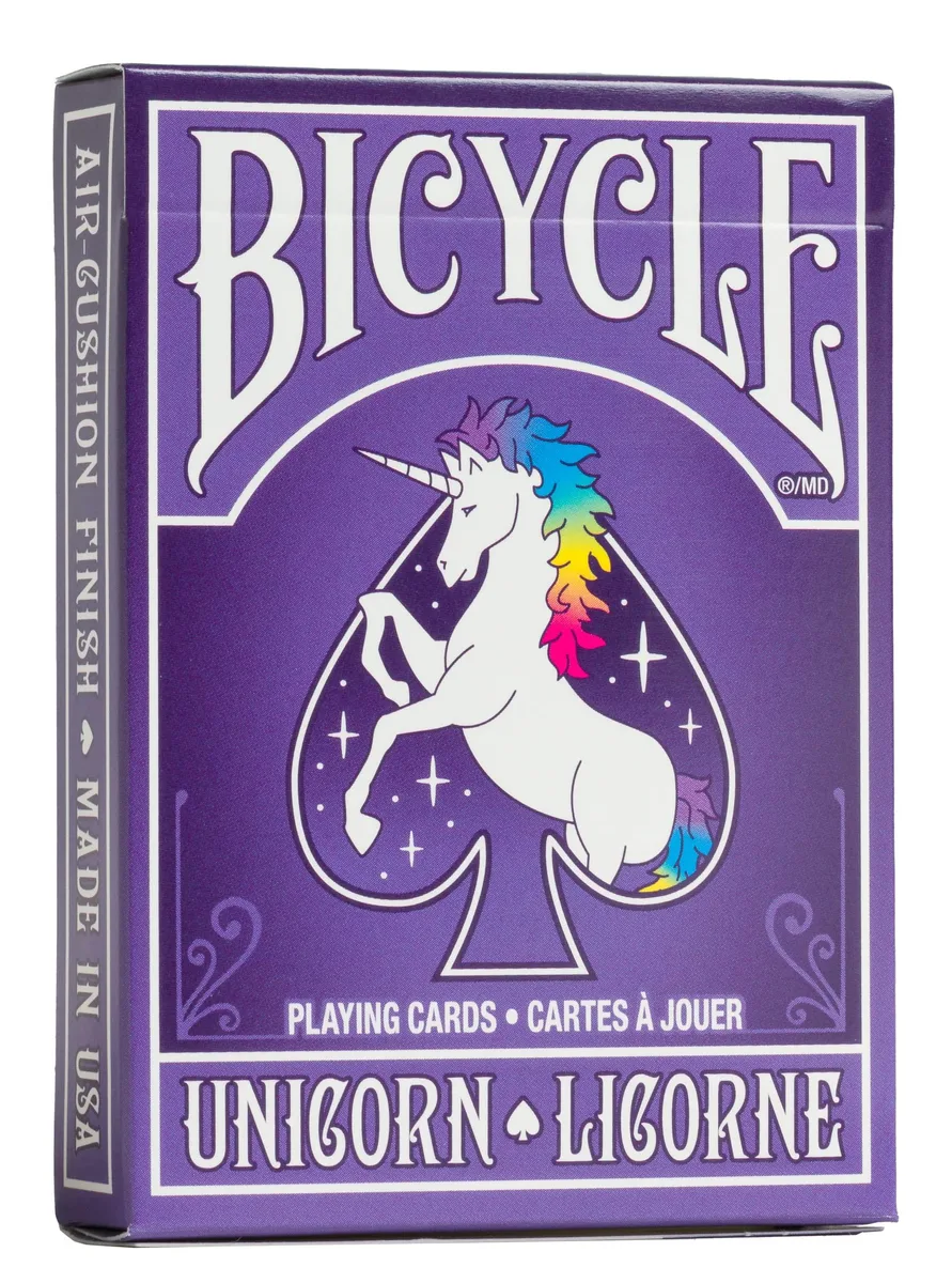  Worry Free Gadgets Unicorn Playing Cards Standard Index 1 Deck — product photo