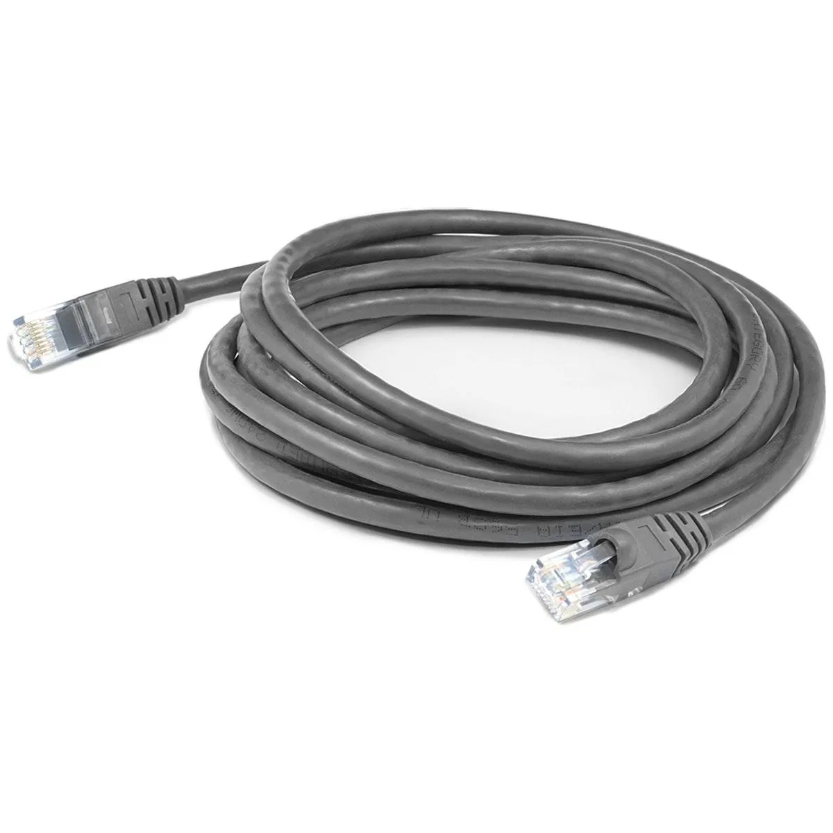 AddOn AddOn ADD1FCAT6GY 1 ft Cat6 Gray network ethernet cable — product photo