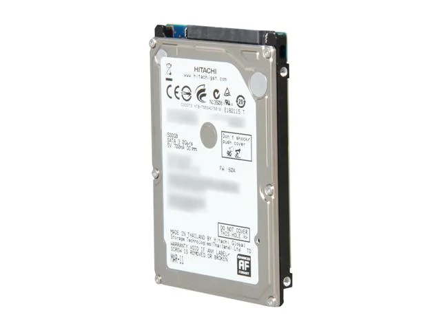 HGST HGST 0J11561 500GB 5400 RPM 8MB SATA 3.0Gb/s 2.5" laptop hard drive — product photo