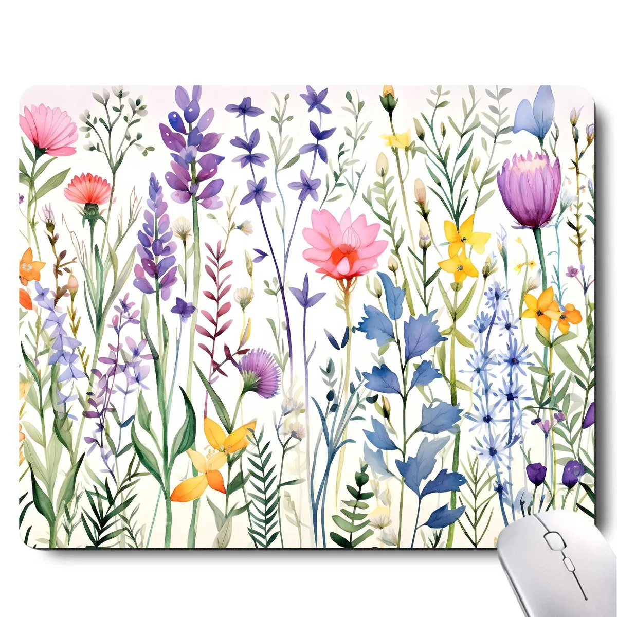 Apottwal MPN9A12 Floral Mouse Pad 10X8 Inches 3mm 2 Pack — product photo