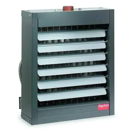 Dayton Dayton 5PV31 Hydronic Unit Heater 395 cfm 14-5/8 in H — product photo