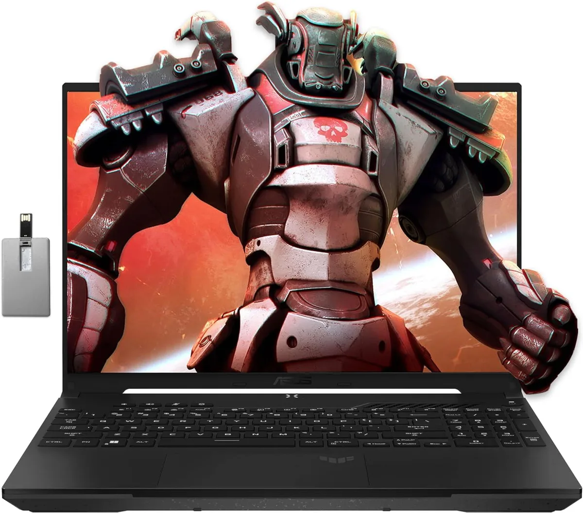 ASUS ASUS TUF A16 16" FHD 165Hz Ryzen 7 7735HS RX7600S 16GB DDR5 1TB Windows 11 Pro custom laptop — product photo