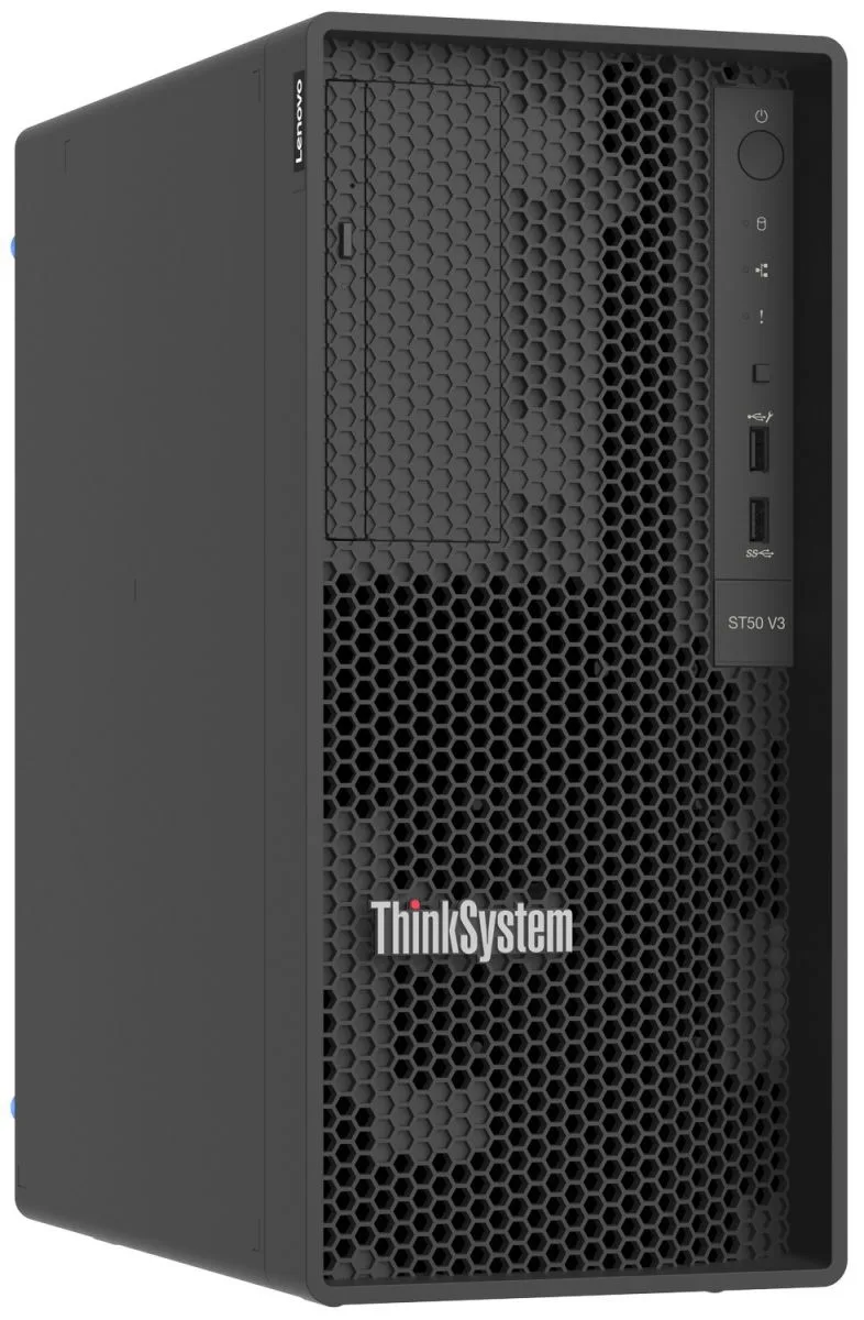 Lenovo Lenovo ThinkSystem ST50 V3 7DF3A00HNA tower server Xeon E-2414 16 GB DDR5 — product photo